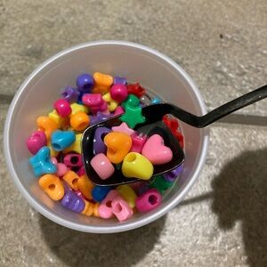 Pink and Purple Jewelry Craft Beads